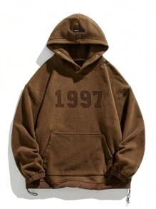 Brown 1977 Essentials Hoodie