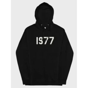 1977 Essentials Hoodie Black