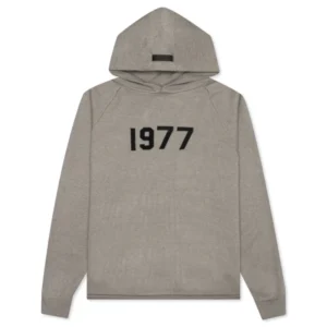 1977 Grey Essentials Hoodie