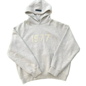 Gray 1977 Essentials Hoodie