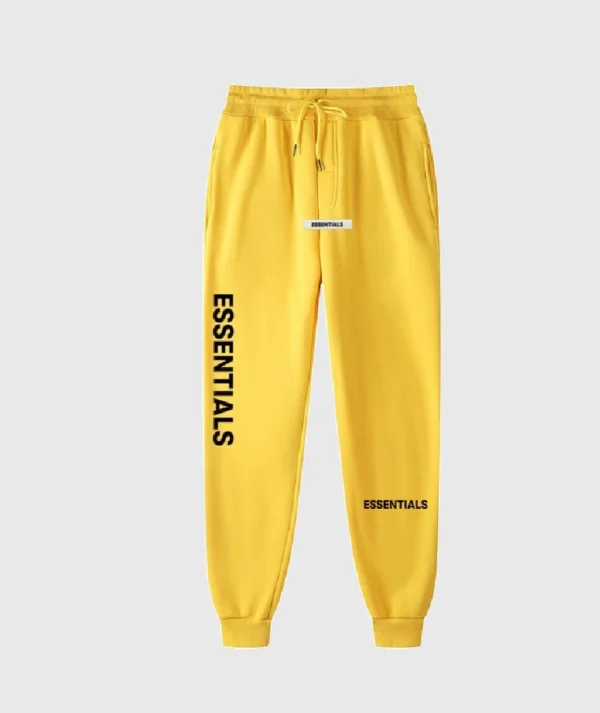 Yellow Essentials Sweatpants