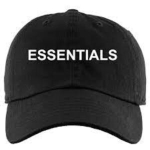 Fear Of God Essentials Hat Black