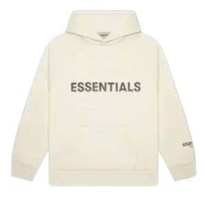 White Essentials Hoodie