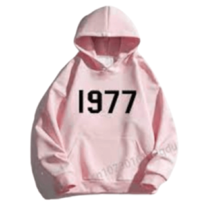 1977 Essentials Hoodie Pink